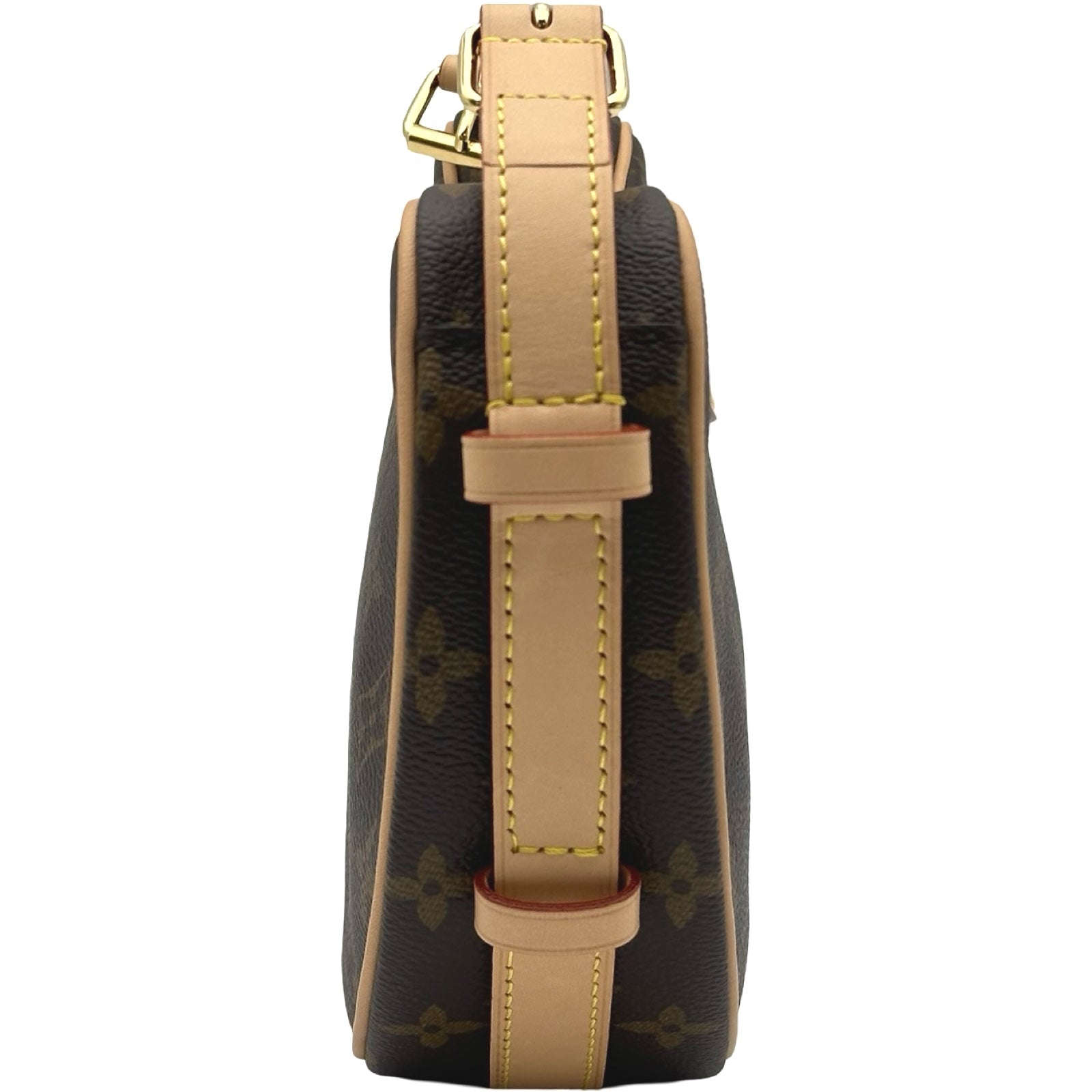 ルイ・ヴィトン LOUIS VUITTON クロワッサン ショルダー M46828 ブラウン モノグラムキャンバス　 レディース ショルダーバッグ ルイ・ヴィトン LOUIS VUITTON クロワッサン M46828 ブラウン