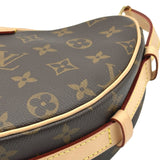 ルイ・ヴィトン LOUIS VUITTON クロワッサン M46828 ブラウン モノグラム レディース ショルダーバッグ