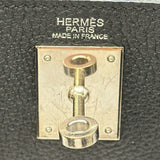 エルメス HERMES ケリー32 内縫い □J刻 ブラック シルバー金具 トゴ レディース ショルダーバッグ