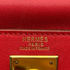 エルメス HERMES ケリーアドGM □A刻 ルージュヴィフ ゴールド金具 ヴォーガリバー レディース リュック・デイパック