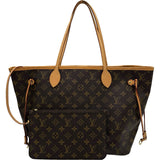 ルイ・ヴィトン LOUIS VUITTON ネヴァーフルMM M40995 ブラウン モノグラム レディース トートバッグ