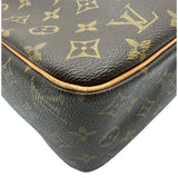 ルイ・ヴィトン LOUIS VUITTON シテGM M51181 ブラウン モノグラム/レザー レディース ショルダーバッグ