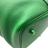 エルメス HERMES ピコタンロックMM モノクローム Z刻 ソーバンブー トリヨン レディース トートバッグ