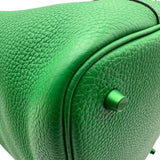 エルメス HERMES ピコタンロックMM モノクローム Z刻 ソーバンブー トリヨン レディース トートバッグ
