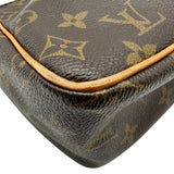 ルイ・ヴィトン LOUIS VUITTON ヴィバシテPM M51165 ブラウン モノグラム/レザー レディース ショルダーバッグ