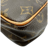 ルイ・ヴィトン LOUIS VUITTON ヴィバシテPM M51165 ブラウン モノグラム/レザー レディース ショルダーバッグ
