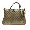 グッチ GUCCI メイフェア GGキャンバストートバッグ 269894 ブロンズ/ブラウン レザー/GGキャンバス レディース ハンドバッグ