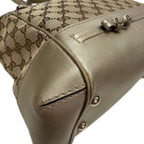 グッチ GUCCI メイフェア GGキャンバストートバッグ 269894 ブロンズ/ブラウン レザー/GGキャンバス レディース ハンドバッグ