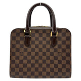 ルイ・ヴィトン LOUIS VUITTON トリアナ N51155 ブラウン ダミエ/レザー レディース ハンドバッグ