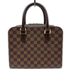 ルイ・ヴィトン LOUIS VUITTON トリアナ N51155 ブラウン ダミエ/レザー レディース ハンドバッグ