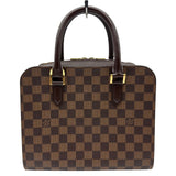 ルイ・ヴィトン LOUIS VUITTON トリアナ N51155 ブラウン ダミエ/レザー レディース ハンドバッグ