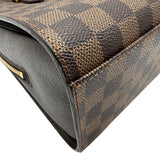 ルイ・ヴィトン LOUIS VUITTON トリアナ N51155 ブラウン ダミエ/レザー レディース ハンドバッグ