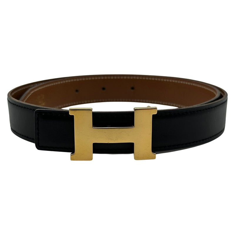 エルメス HERMES コンスタンス ベルト70cm ブラック/ゴールド金具