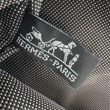 エルメス HERMES エールライントートPM グレー ナイロンキャンバス レディース トートバッグ