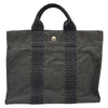 エルメス HERMES エールライントートPM グレー ナイロンキャンバス レディース トートバッグ