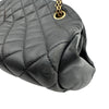シャネル CHANEL マドモアゼル ボーリングバッグ A50556 14番 ブラック ゴールド金具 ラムスキン レディース ハンドバッグ