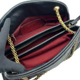 シャネル CHANEL マドモアゼル ボーリングバッグ A50556 14番 ブラック ゴールド金具 ラムスキン レディース ハンドバッグ