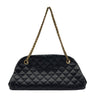 シャネル CHANEL マドモアゼル ボーリングバッグ A50556 14番 ブラック ゴールド金具 ラムスキン レディース ハンドバッグ