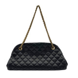 シャネル CHANEL マドモアゼル ボーリングバッグ A50556 14番 ブラック ゴールド金具 ラムスキン レディース ハンドバッグ