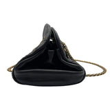 シャネル CHANEL マドモアゼル ボーリングバッグ A50556 14番 ブラック ゴールド金具 ラムスキン レディース ハンドバッグ