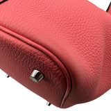 エルメス HERMES ピコタンロックMM W刻 ローズアザレ シルバー金具 トリヨン レディース ハンドバッグ