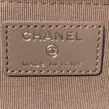 シャネル CHANEL クラシック ジップ カードケース AP3179 グレー キャビアスキン レディース カードケース