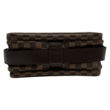 ルイ・ヴィトン LOUIS VUITTON ナヴィグリオ N45255 ブラウン ダミエ/レザー レディース ショルダーバッグ