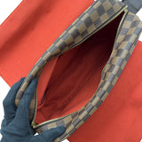 ルイ・ヴィトン LOUIS VUITTON ナヴィグリオ N45255 ブラウン ダミエ/レザー レディース ショルダーバッグ