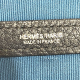 エルメス HERMES ガーデンパーティPM A刻 ムタ・ド/ブルーインディ トワル/ネゴンダ ユニセックス ハンドバッグ