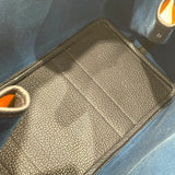 エルメス HERMES ガーデンパーティPM A刻 ムタ・ド/ブルーインディ トワル/ネゴンダ ユニセックス ハンドバッグ