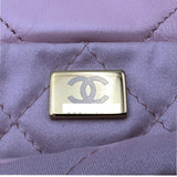 シャネル CHANEL CHANEL22 スモールバッグ AS3260 ピンク/ゴールド金具 シャイニーカーフ レディース ハンドバッグ
