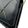 シャネル CHANEL CHANEL 19 チェーンウォレット AP0957 ブラック ゴールド/シルバー金具 シャイニーラム レディース ショルダーバッグ