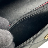 シャネル CHANEL CHANEL 19 チェーンウォレット AP0957 ブラック ゴールド/シルバー金具 シャイニーラム レディース ショルダーバッグ