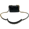シャネル CHANEL CHANEL 19 チェーンウォレット AP0957 ブラック ゴールド/シルバー金具 シャイニーラム レディース ショルダーバッグ