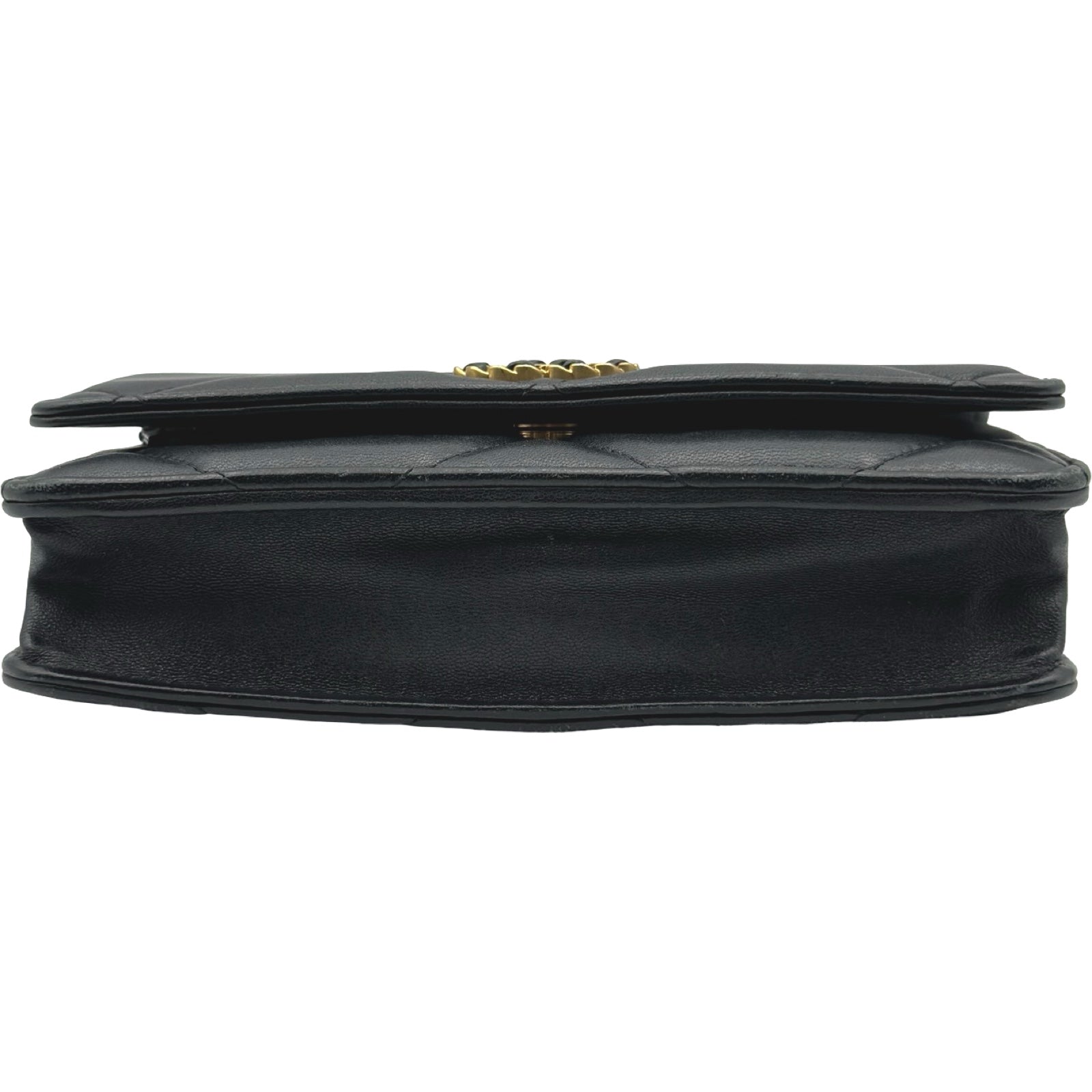 シャネル CHANEL CHANEL 19 チェーンウォレット AP0957 ブラック