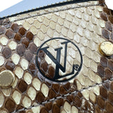 ルイ・ヴィトン LOUIS VUITTON シティ・スティーマーMINI N96317 ネイビー パイソン/レザー レディース ショルダーバッグ