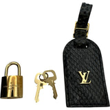 ルイ・ヴィトン LOUIS VUITTON シティ・スティーマーMINI N96317 ネイビー パイソン/レザー レディース ショルダーバッグ