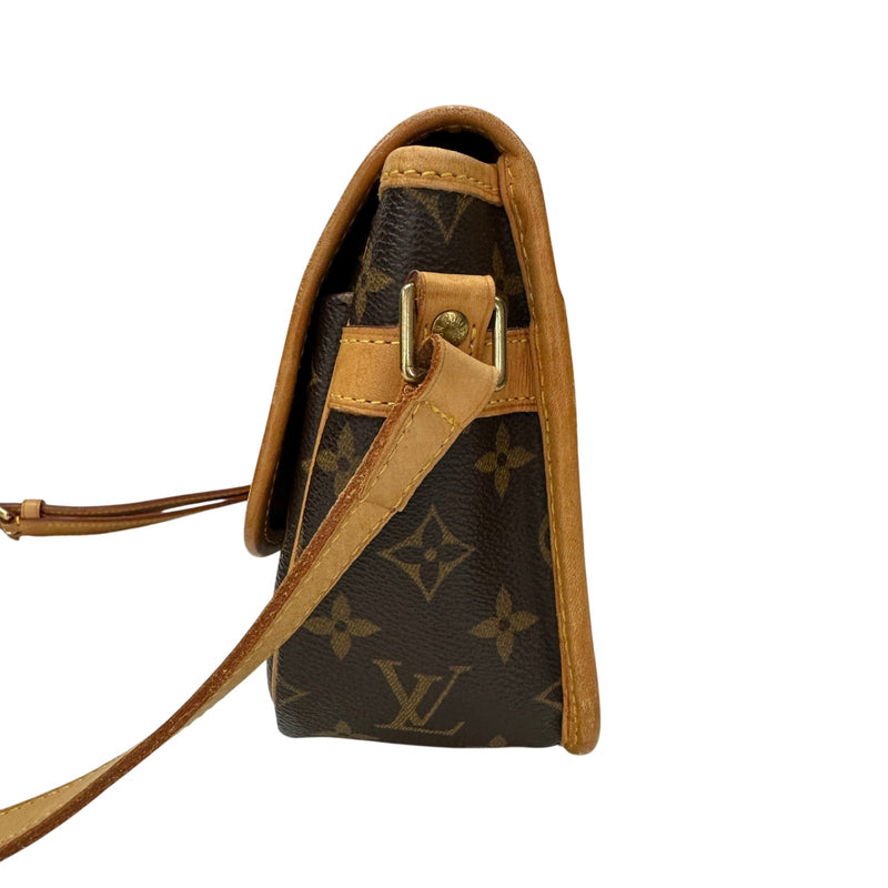 ルイ・ヴィトン LOUIS VUITTON ソローニュ M42250 ブラウン モノグラム