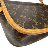 ルイ・ヴィトン LOUIS VUITTON ソローニュ M42250 ブラウン モノグラム/レザー レディース ショルダーバッグ