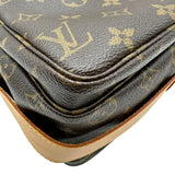 ルイ・ヴィトン LOUIS VUITTON ナヴィグリオ M50205 ブラウン モノグラム/レザー レディース ショルダーバッグ
