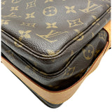 ルイ・ヴィトン LOUIS VUITTON ナヴィグリオ M50205 ブラウン モノグラム/レザー レディース ショルダーバッグ