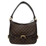 ルイ・ヴィトン LOUIS VUITTON ハイバリー N51200 ブラウン ダミエ/レザー レディース ショルダーバッグ