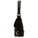 ルイ・ヴィトン LOUIS VUITTON ハイバリー N51200 ブラウン ダミエ/レザー レディース ショルダーバッグ