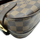 ルイ・ヴィトン LOUIS VUITTON ハイバリー N51200 ブラウン ダミエ/レザー レディース ショルダーバッグ
