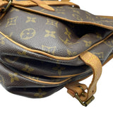 ルイ・ヴィトン LOUIS VUITTON ソミュール30 M42256 ブラウン モノグラム レディース ショルダーバッグ