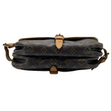 ルイ・ヴィトン LOUIS VUITTON ソミュール30 M42256 ブラウン モノグラム レディース ショルダーバッグ