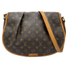 ルイ・ヴィトン LOUIS VUITTON メニルモンタンMM M40473 ブラウン モノグラム/レザー レディース ショルダーバッグ