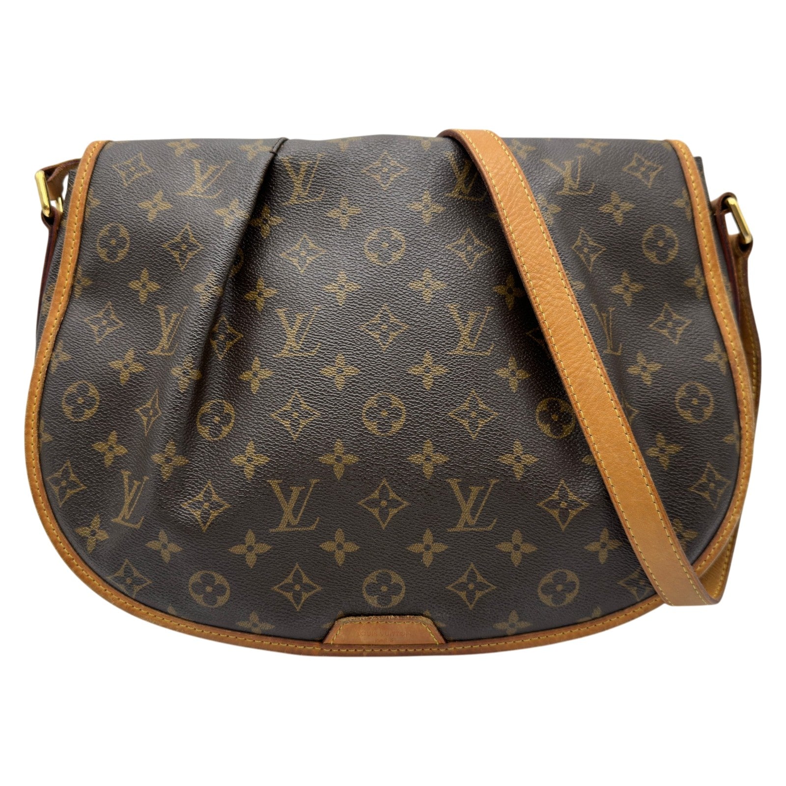 ルイヴィトン M40473 モノグラム メニルモンタンＭＭ ショルダーバッグ ルイ・ヴィトン LOUIS VUITTON メニルモンタンMM M40473 ブラウン