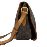 ルイ・ヴィトン LOUIS VUITTON メニルモンタンMM M40473 ブラウン モノグラム/レザー レディース ショルダーバッグ