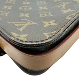 ルイ・ヴィトン LOUIS VUITTON カルトシエールPM M51254 ブラウン モノグラム/レザー レディース ショルダーバッグ